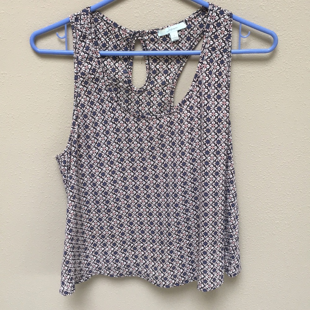 Patterned tank top